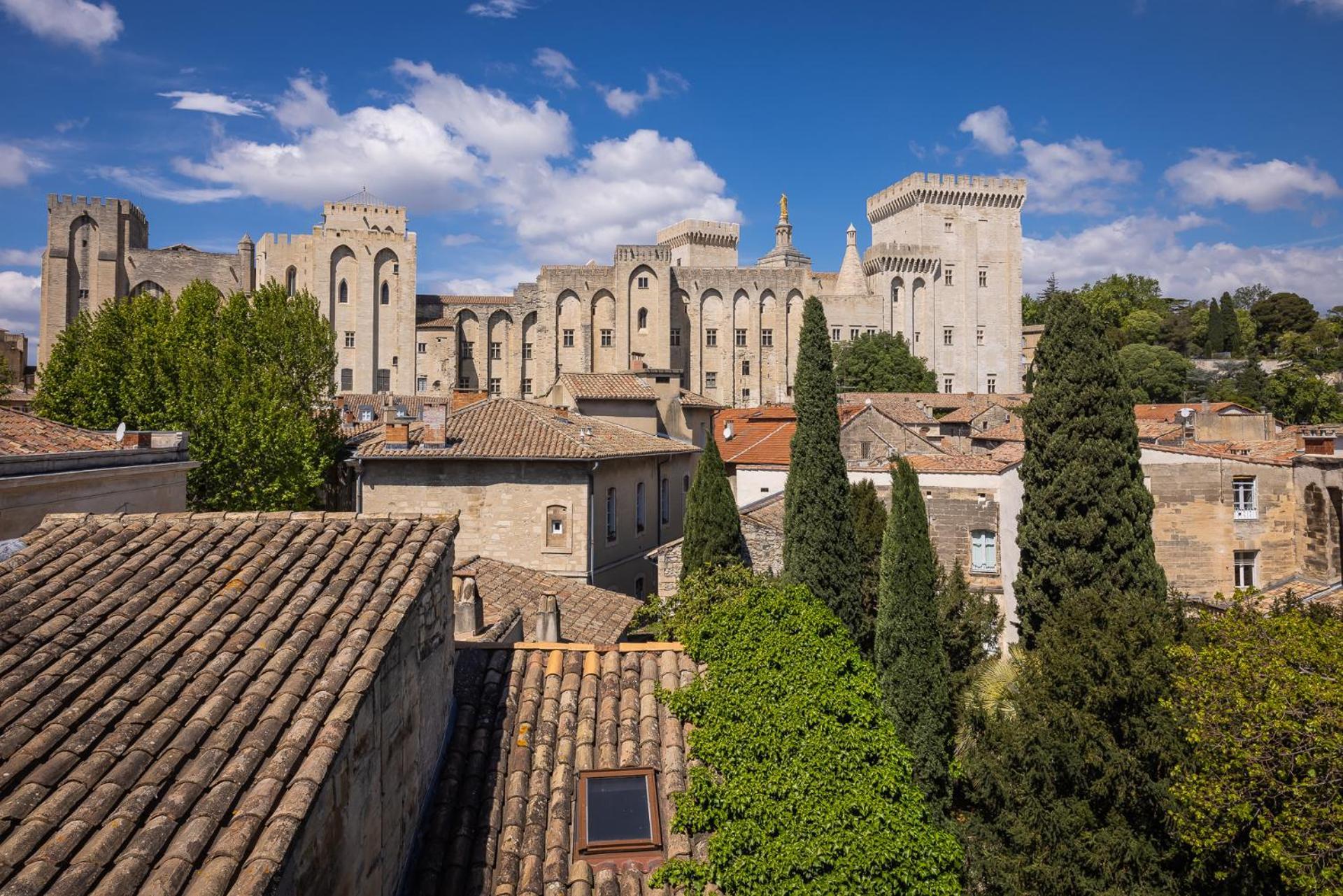Avignon Intra-Muros, Vue Palais Des Papes מראה חיצוני תמונה